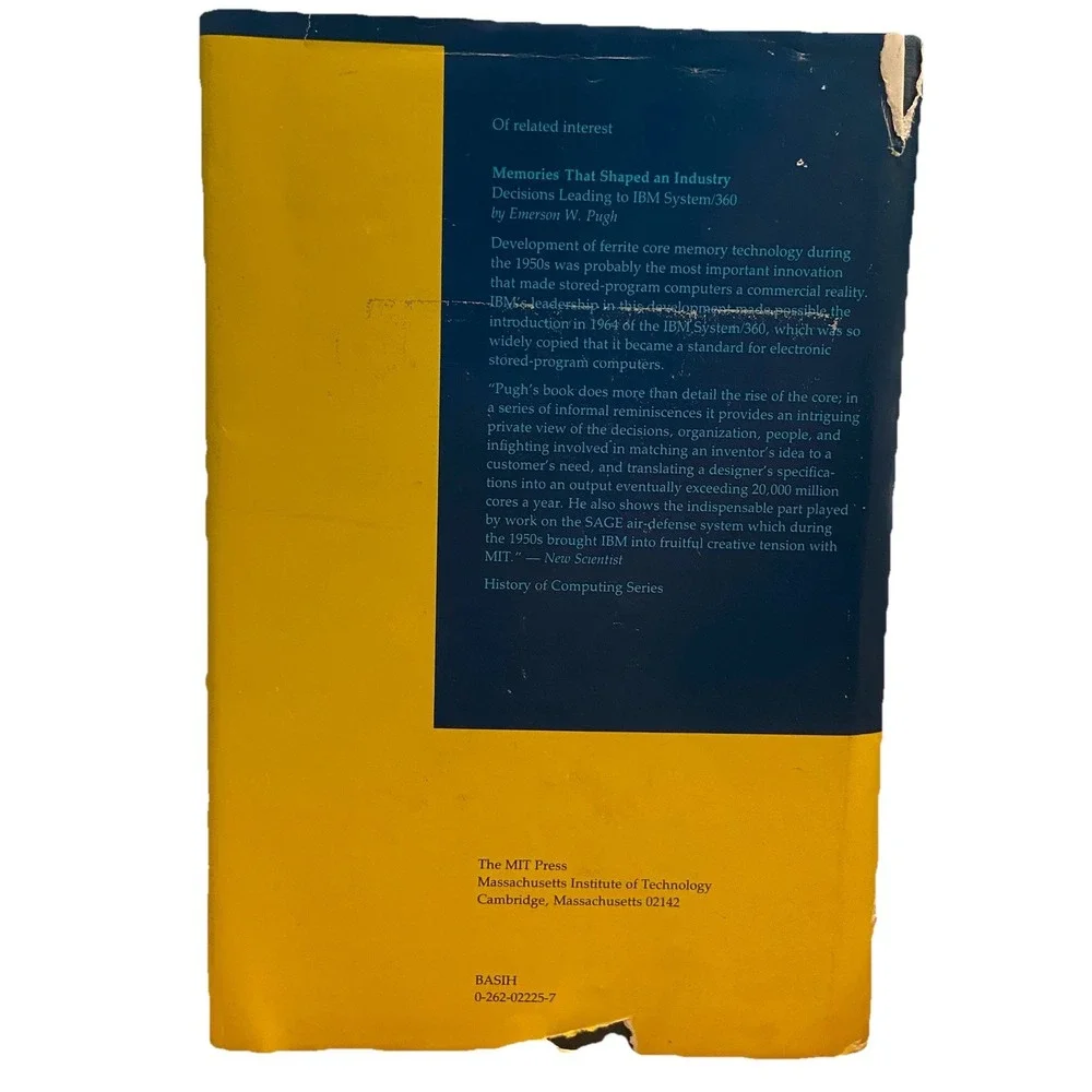 IBM's Early Computers‎ by Charles J. Bashe - MIT Press - 1986 - GOOD Hardcover